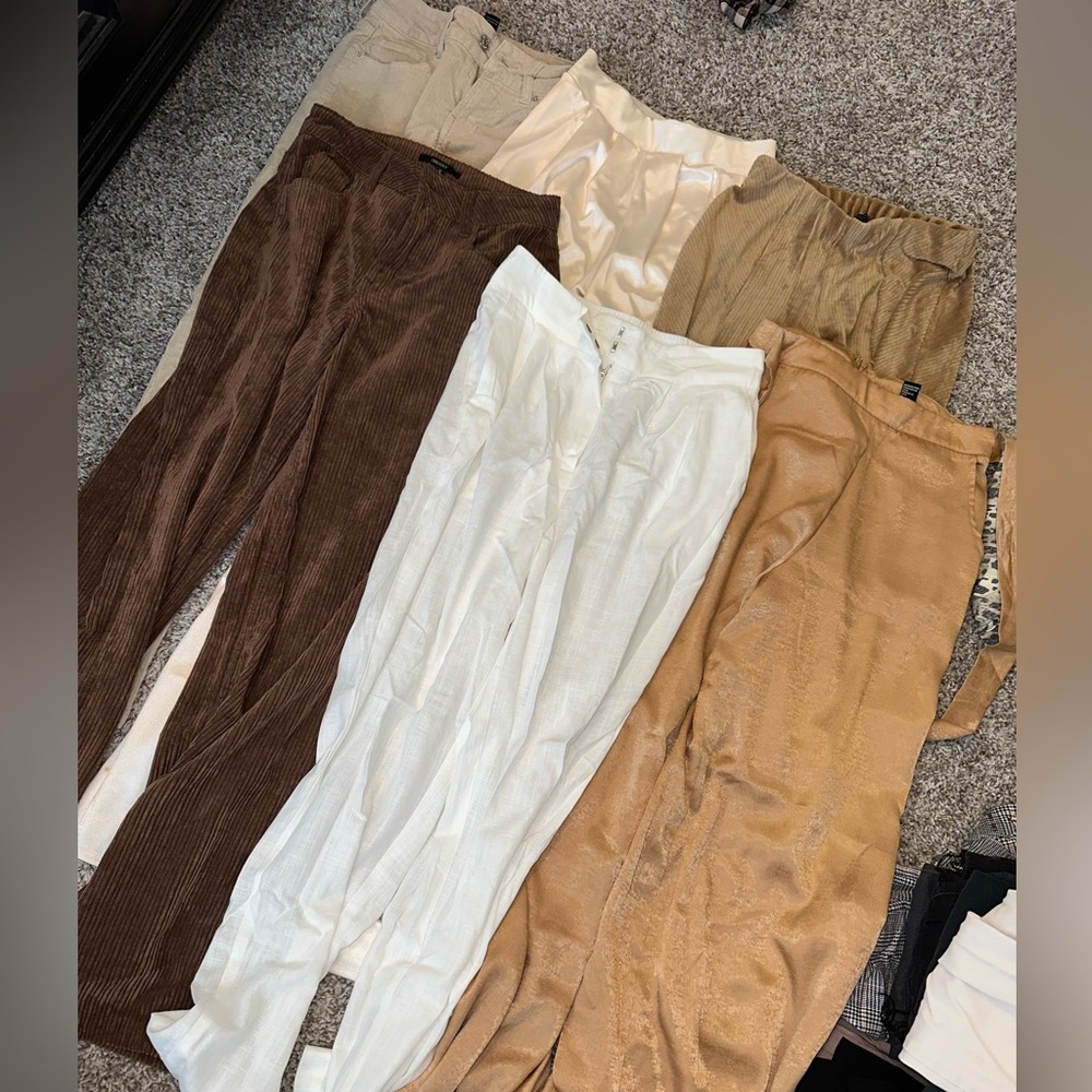 HUGE FOREVER 21 NEUTRAL JEANS BUNDLE!! 6 Pair!